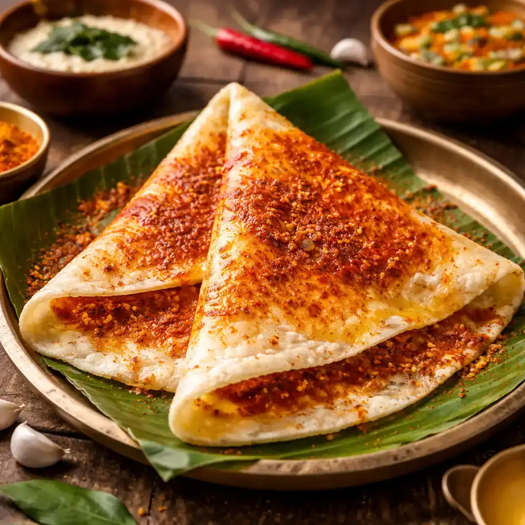 Ghee Karam Dosa at Hashtag India